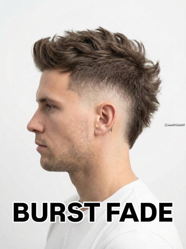 Burst Fade Faux Hawk