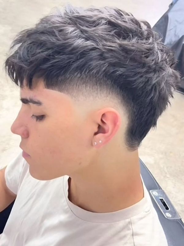 Burst Fade Mohawk