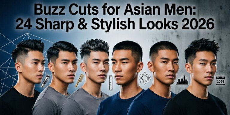 Buzz Cuts for Asian Men 24 Sharp & Stylish Looks 2026