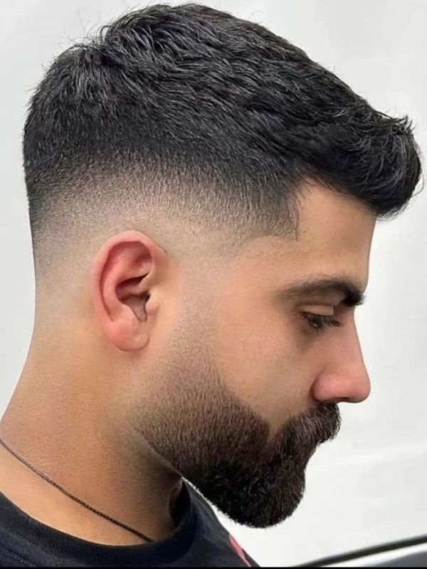 Drop Fade with Short Hair