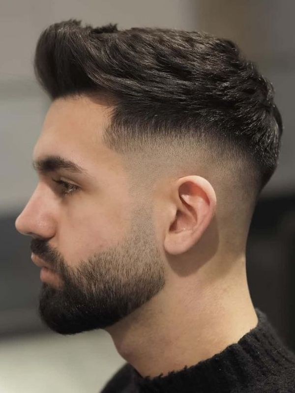 Fade Haircuts with Beard