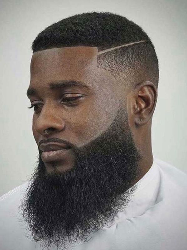 Fade with Beard and Line Up