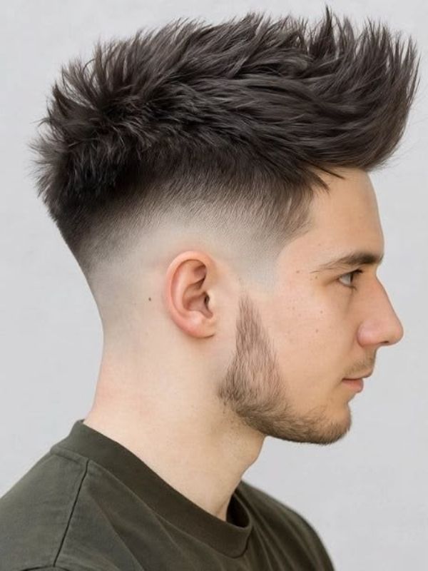 Taper Fade Faux Hawk