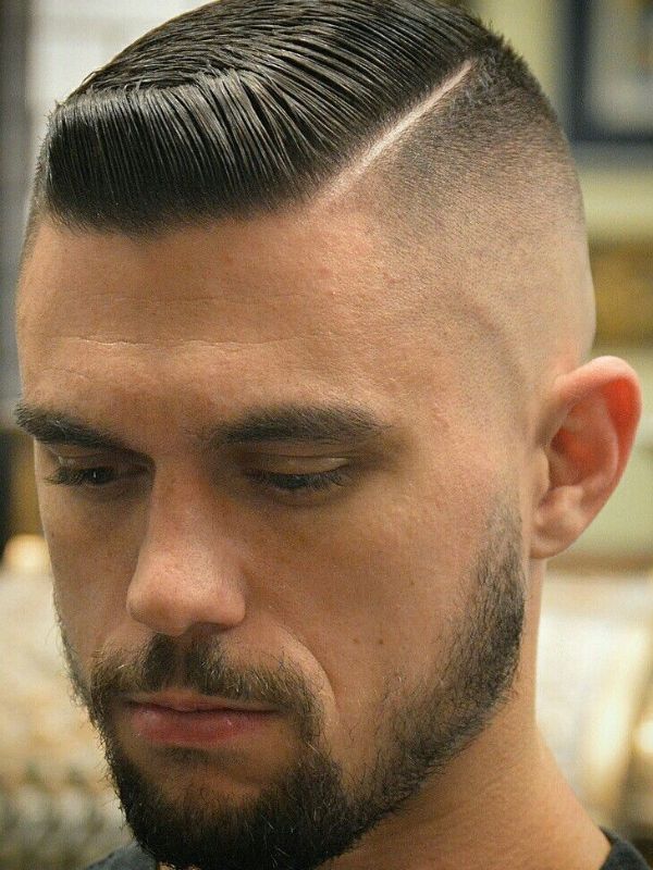 Haircut with Hard Part