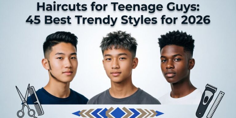 Haircuts for Teenage Guys 45 Best Trendy Styles for 2026