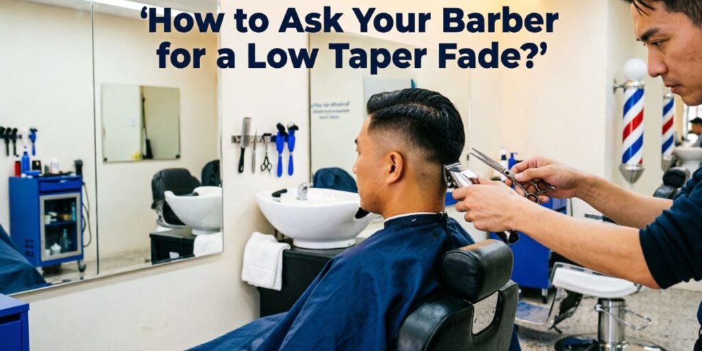 How to Ask Your Barber for a Low Taper Fade?