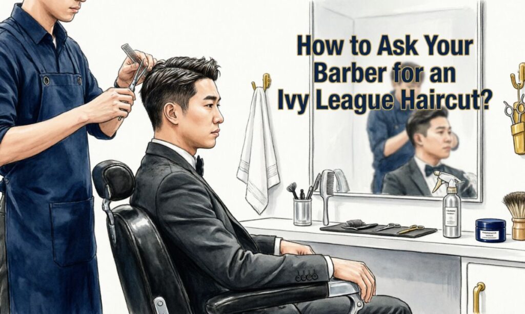 How to Ask Your Barber for an Ivy League Haircut