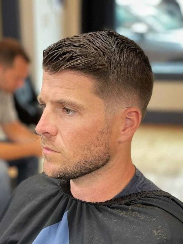 Ivy League with Taper Fade