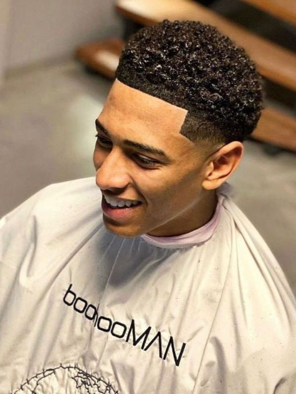 Jude Bellingham – Curly Taper Fade