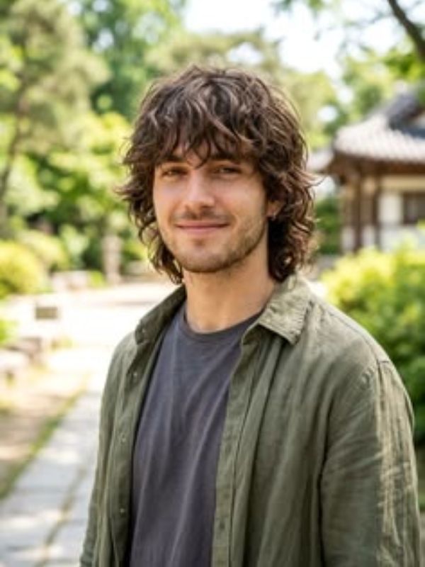 Long Shaggy Hair Male