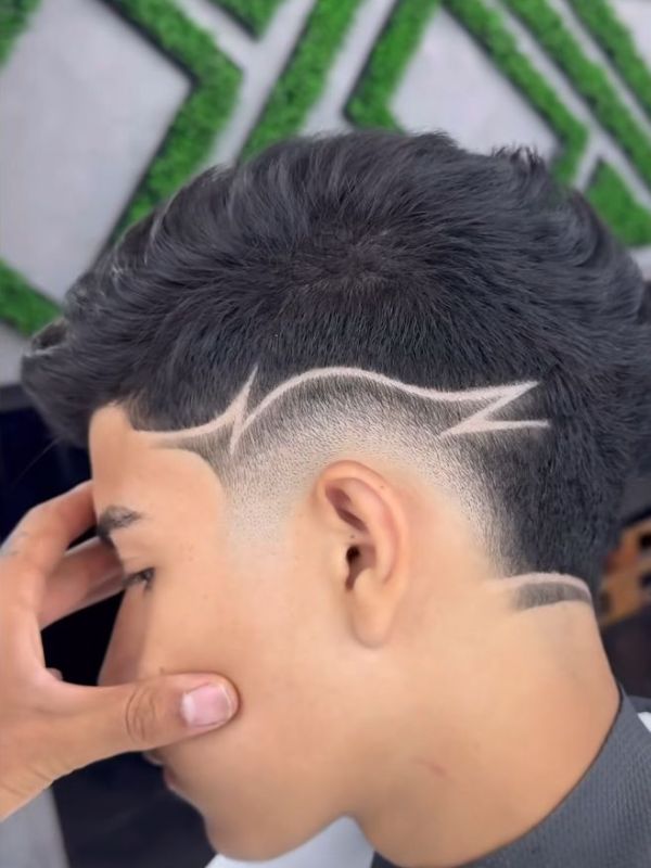 Low Fade with Design