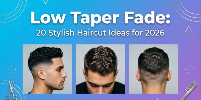 Low Taper Fade 20 Stylish Haircut Ideas for 2026