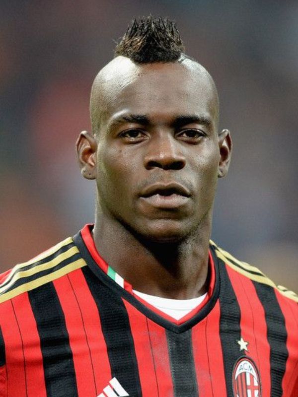 Mario Balotelli – Mohawk Fade