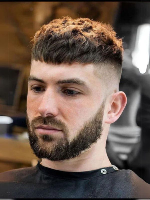 Messy Textured Top Fade