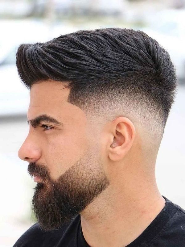 Mid Fade with Beard