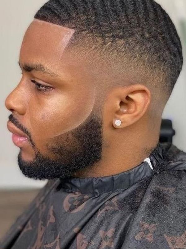 Mid Temp Fade with Line Design