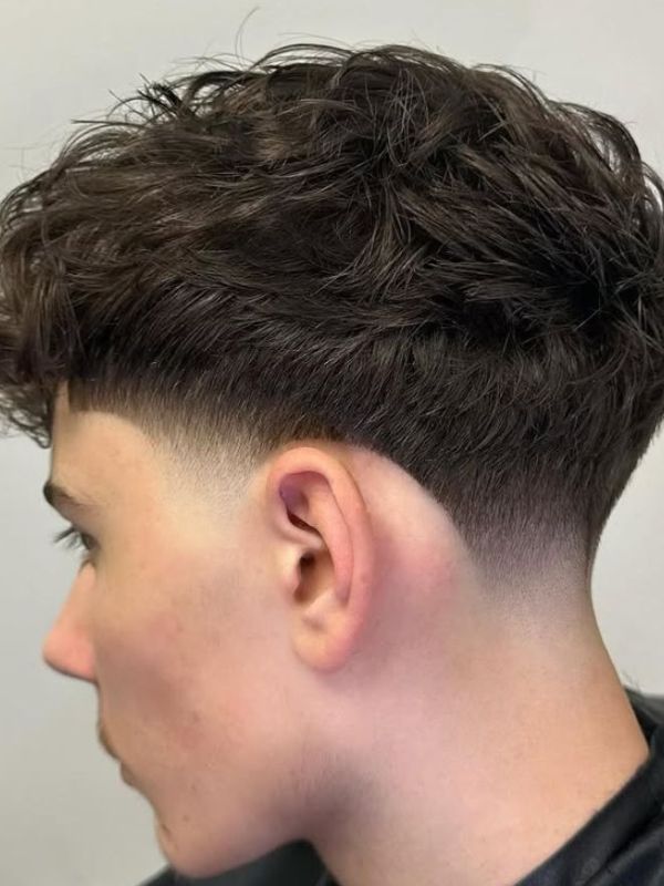 Short Hair with Low Taper Fade