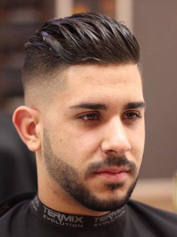 Slick Back Fade Undercut