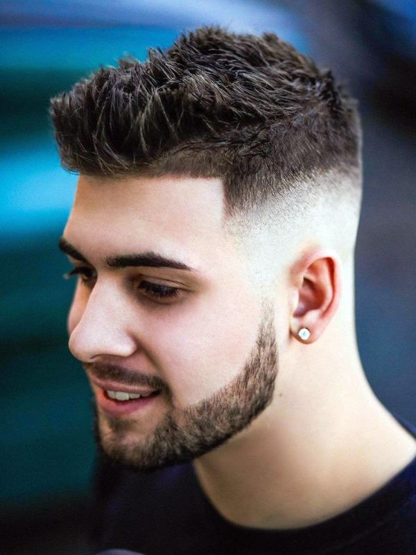 Textured Crop with Mid Fade
