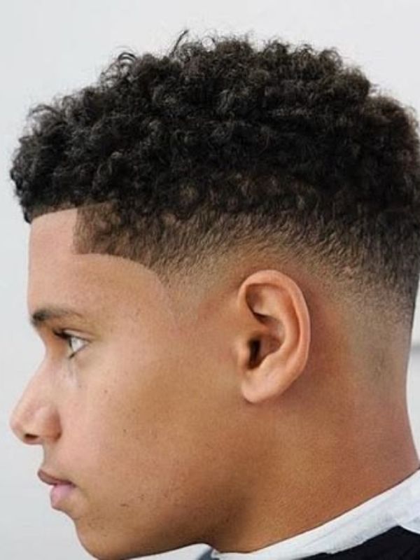 Textured Crop with Mid Fade
