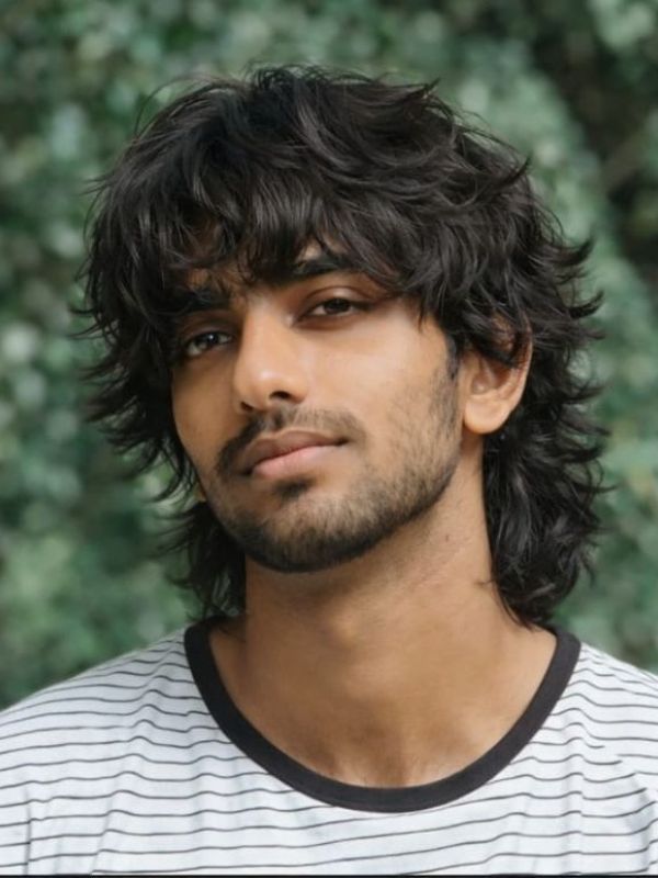 Textured Short Shag with Fade