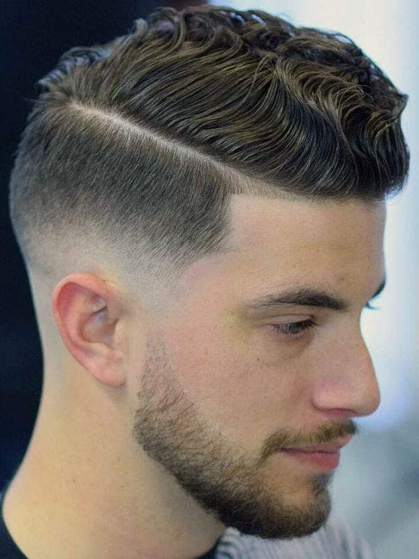 Wavy Comb Over