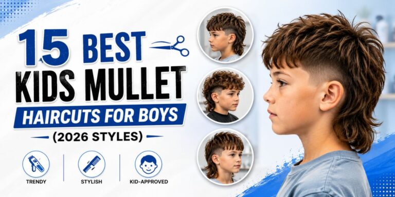 15 Best Kids Mullet Haircuts for Boys (2026 Styles)