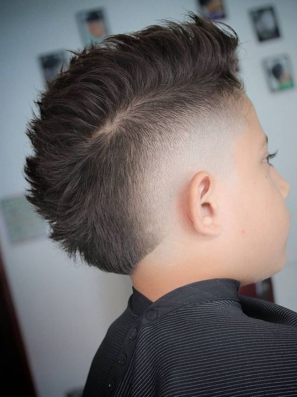 Burst Fade Mullet Kids