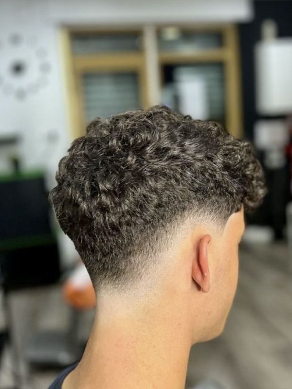 Low Fade vs Mid Fade Curly Hair