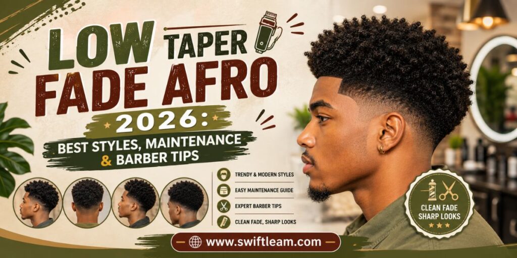 Low Taper Fade Afro 2026 Best Styles, Maintenance & Barber Tips