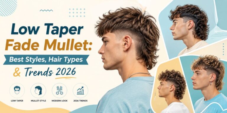 Low Taper Fade Mullet Best Styles, Hair Types & Trends 2026
