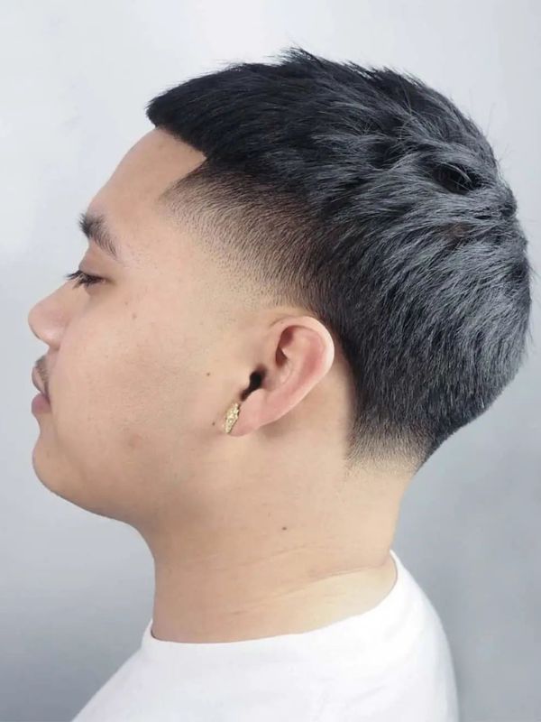 Mid Fade vs Low Fade Black Hair