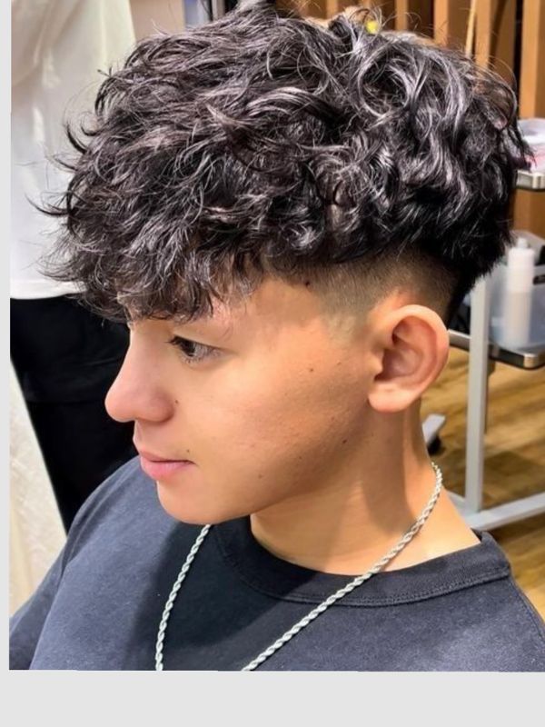 Teen Fluffy Taper – School-Approved 3-Inch Top