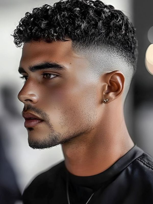 What Is a Low Fade for Curly Hair