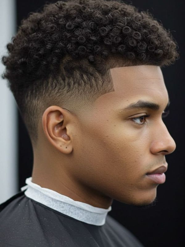 What Is a Low Taper Fade Afro