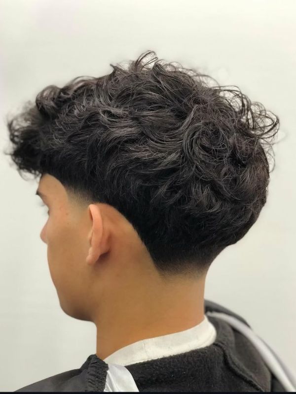What Is a Low Taper Fade for Curly Hair