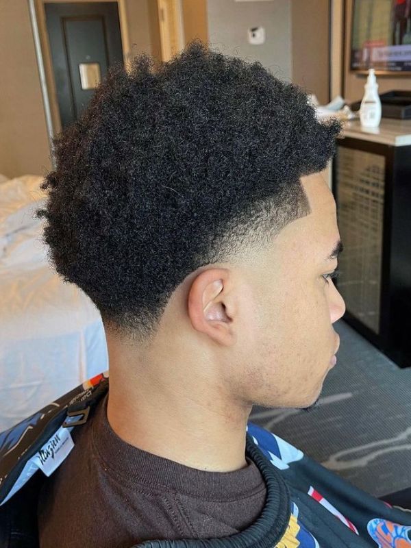 Afro Taper Fade