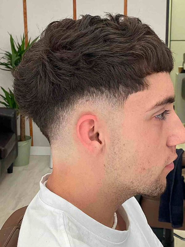 French Crop Burst Fade Taper