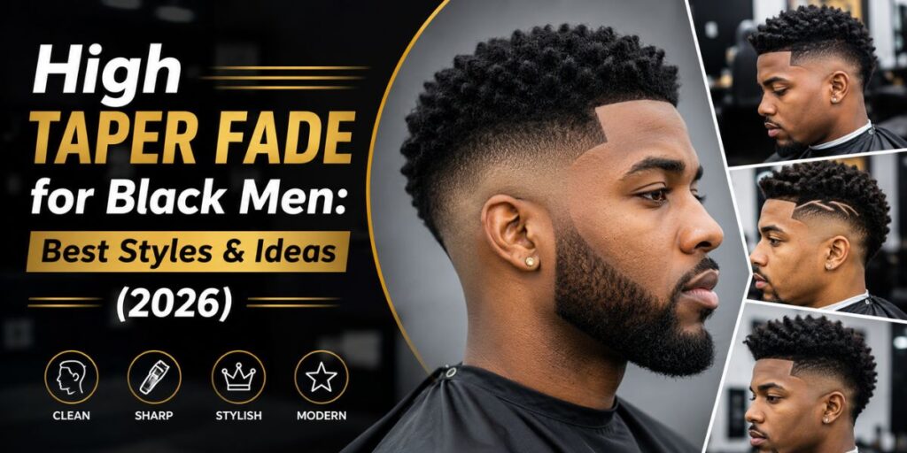 High Taper Fade for Black Men Best Styles & Ideas (2026)