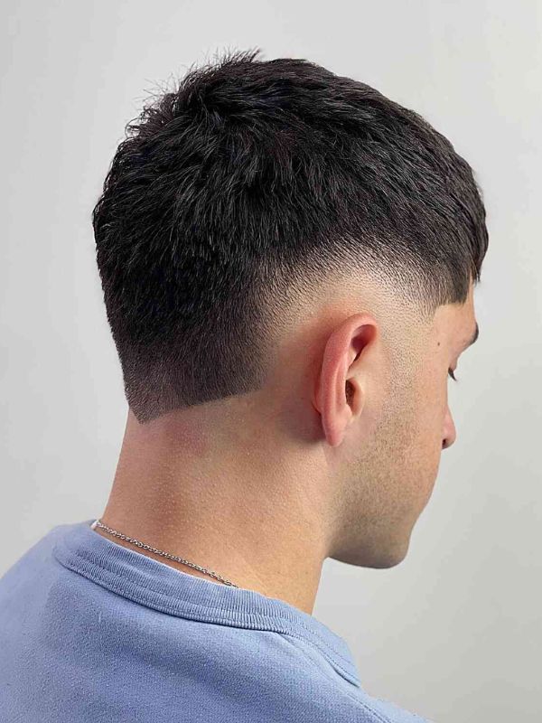 Low Burst Fade Taper Haircut
