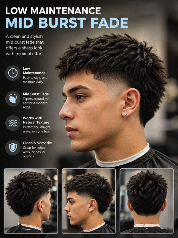 Low Maintenance Mid Burst Fade