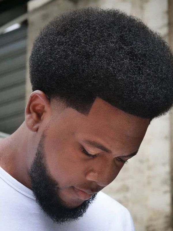 Low Taper Fade + Afro