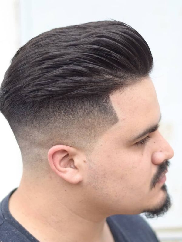 Low Taper Fade + Comb Over