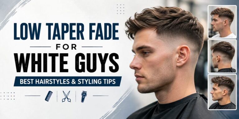 Low Taper Fade for White Guys Best Hairstyles & Styling Tips