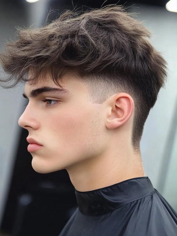Messy Taper Fade