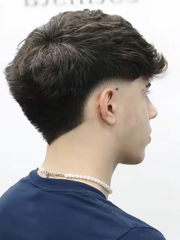 Mid Burst Fade Fringe