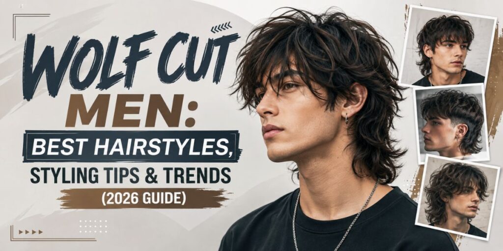 Wolf Cut Men Best Hairstyles, Styling Tips & Trends (2026 Guide)