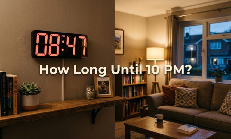 How Long Until 10 PM