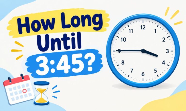 How Long Until 345