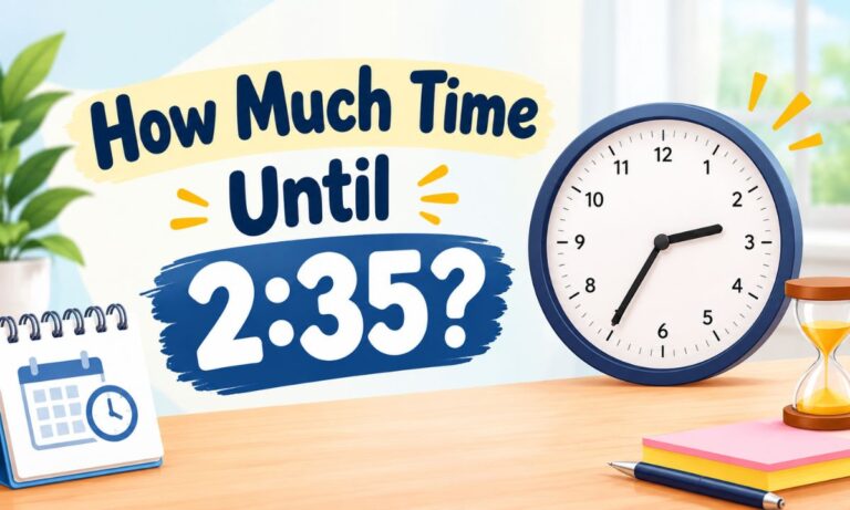 How Much Time Until 235